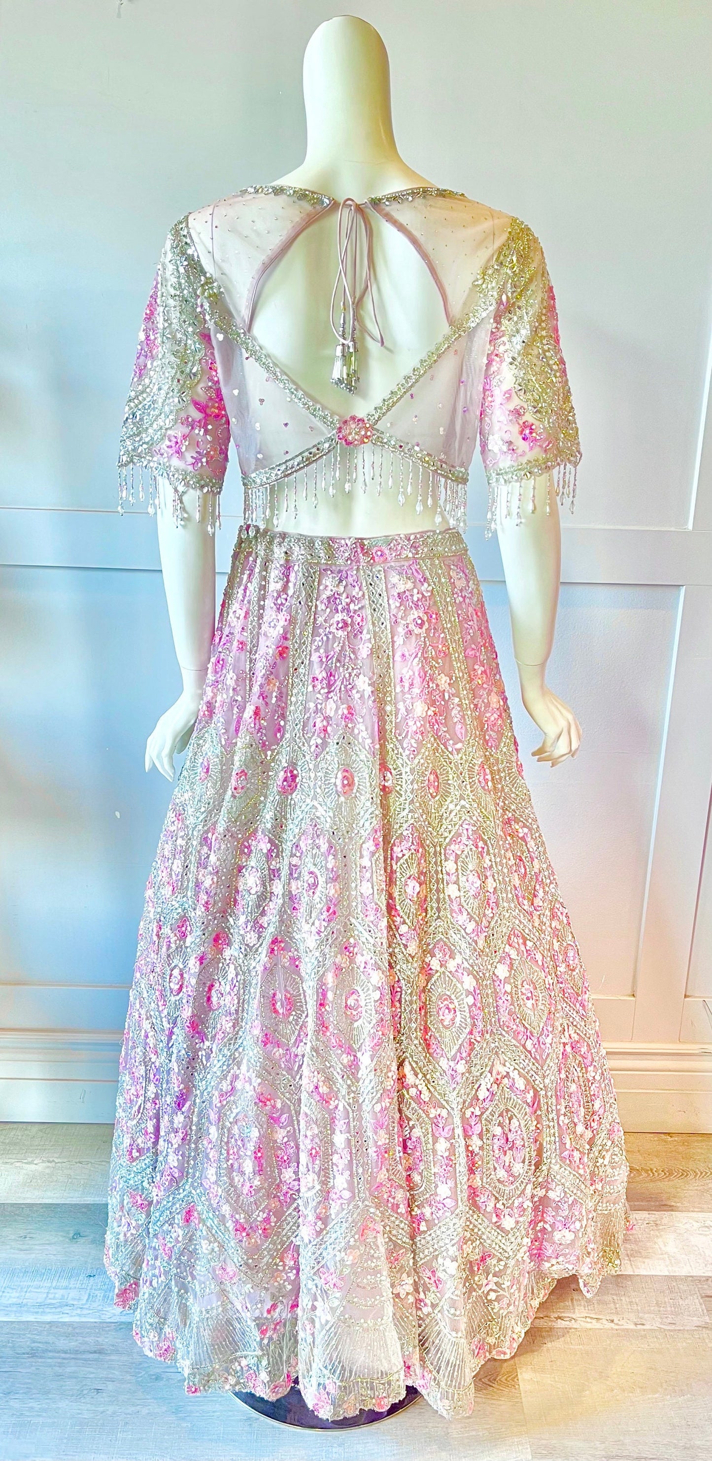 Lavender Color Bridal Lehnga