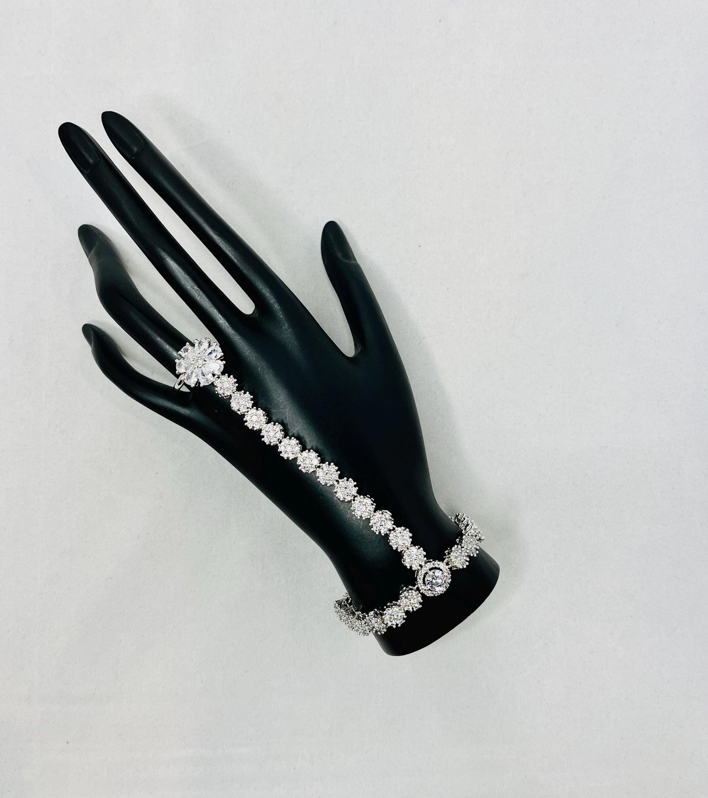 Hand Bracelet with Ring