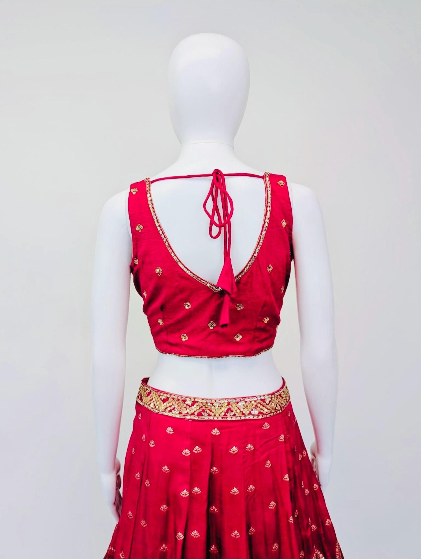 Pink Color Embriodery Lehnga