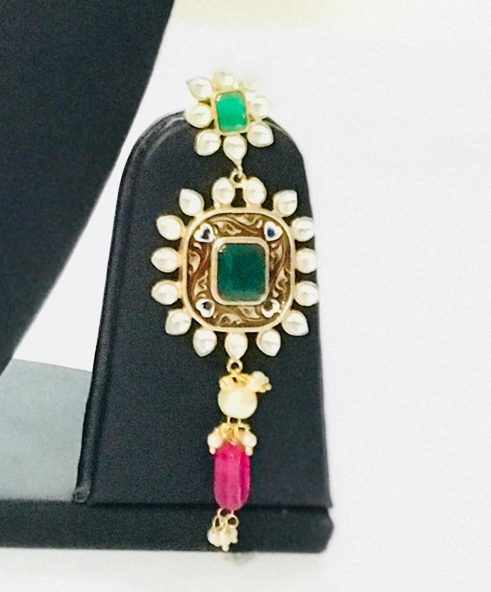 Kundan Chocker Necklace Set