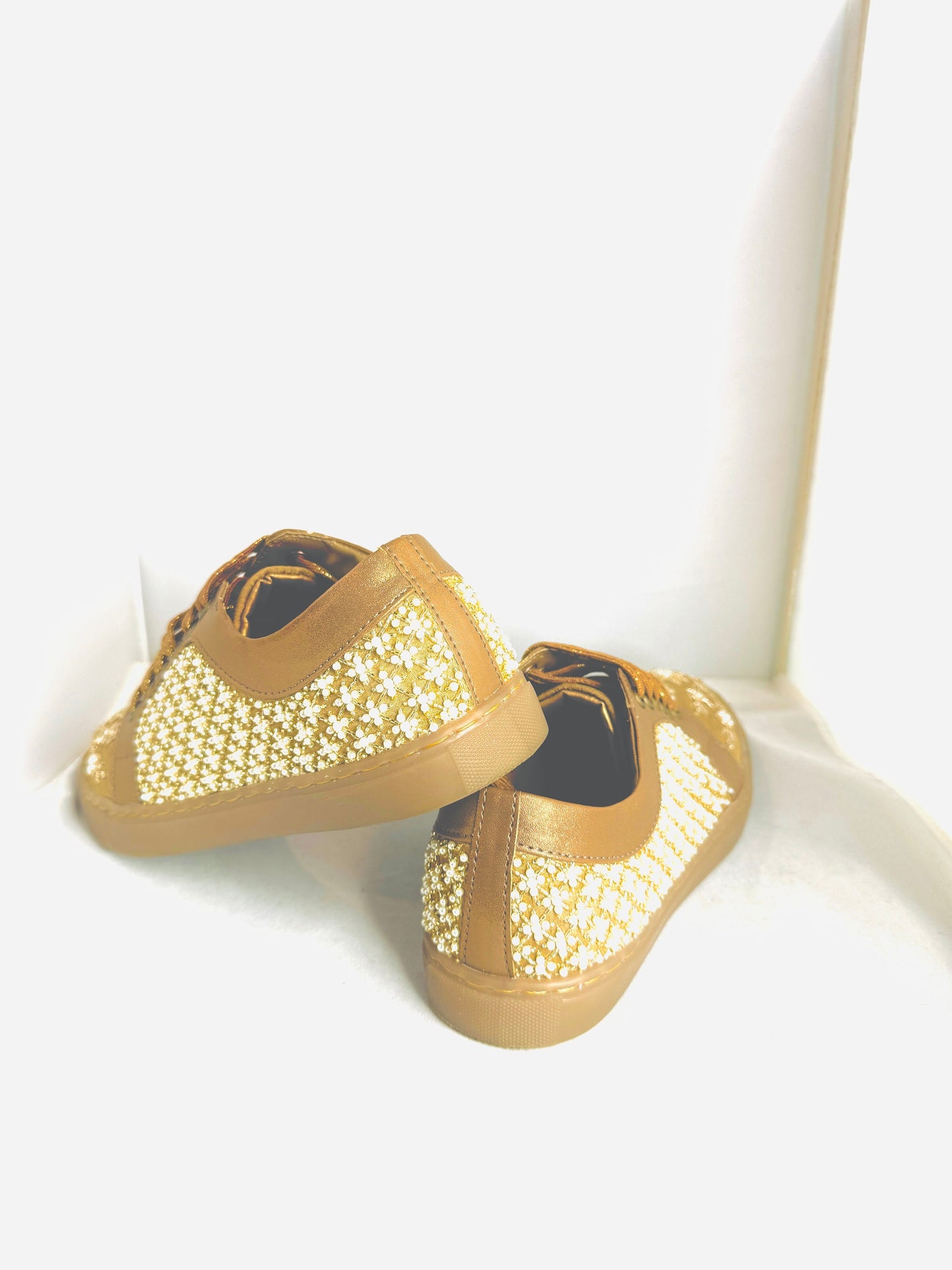 Fancy Golden Sneakers