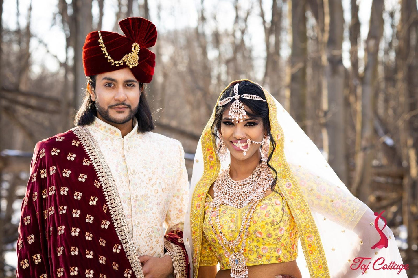 Cream Threads and Sequence Embroidered Sherwani