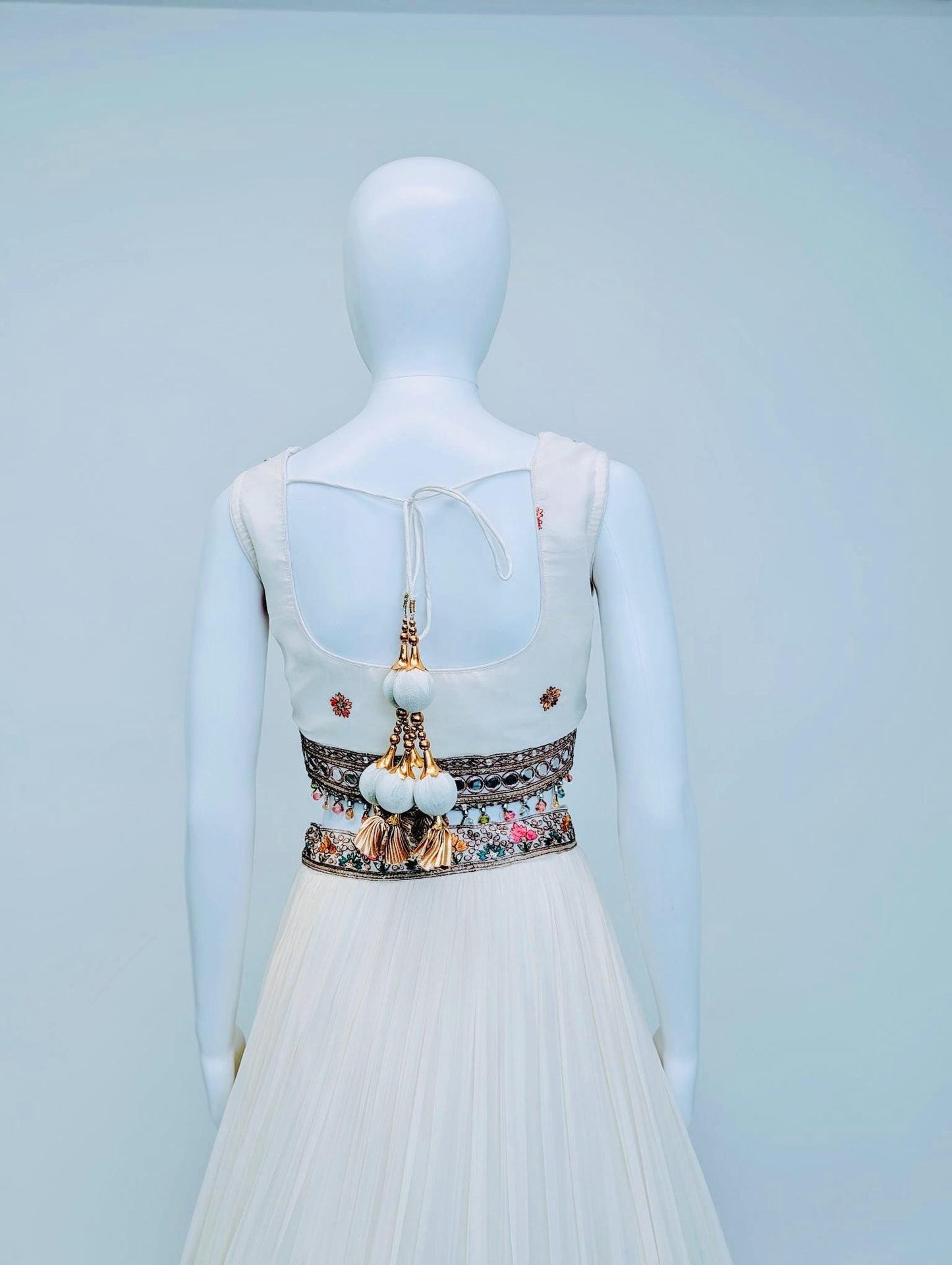 OFF-White Color Lehnga