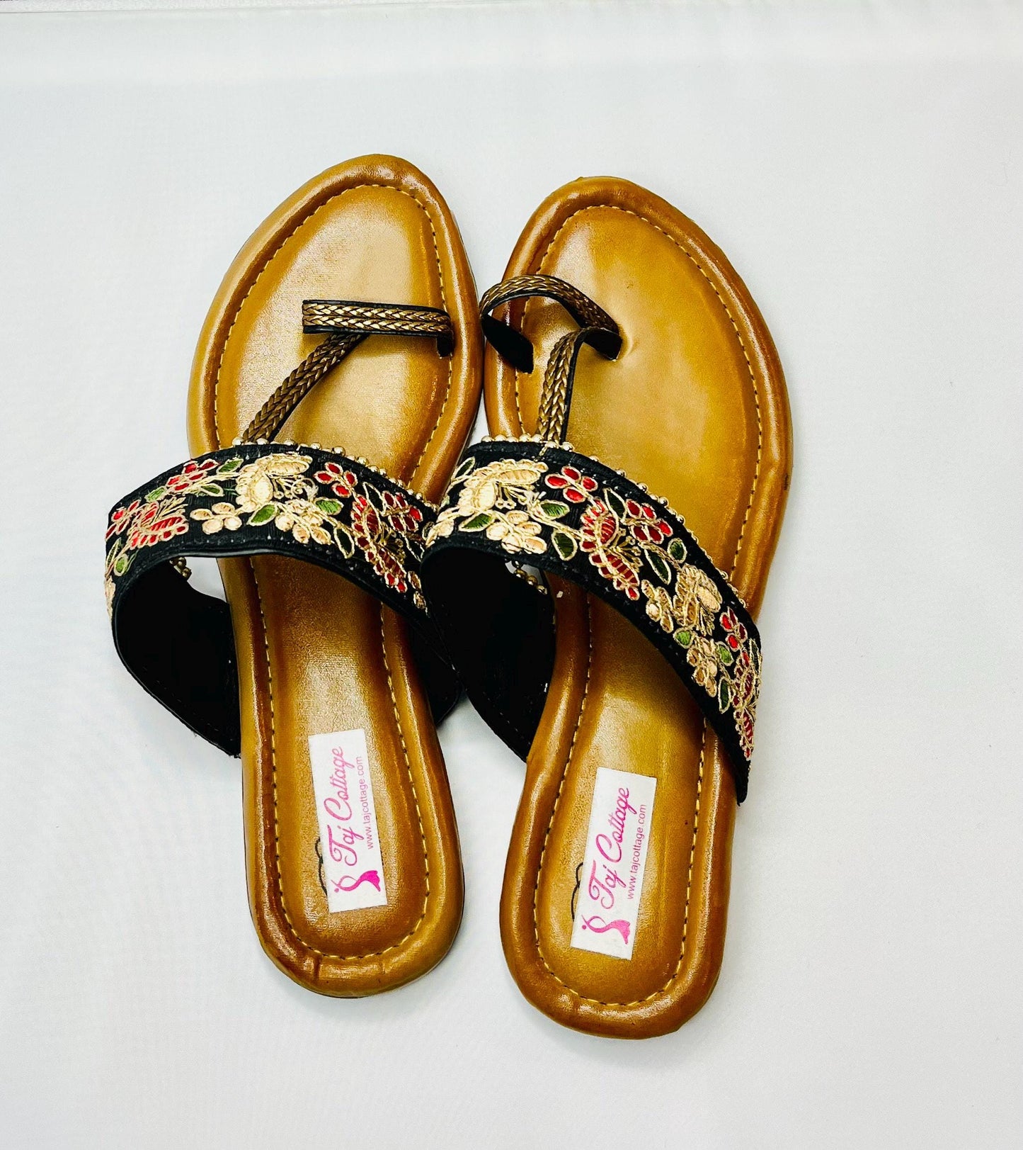 Golden Brown Color Sandals