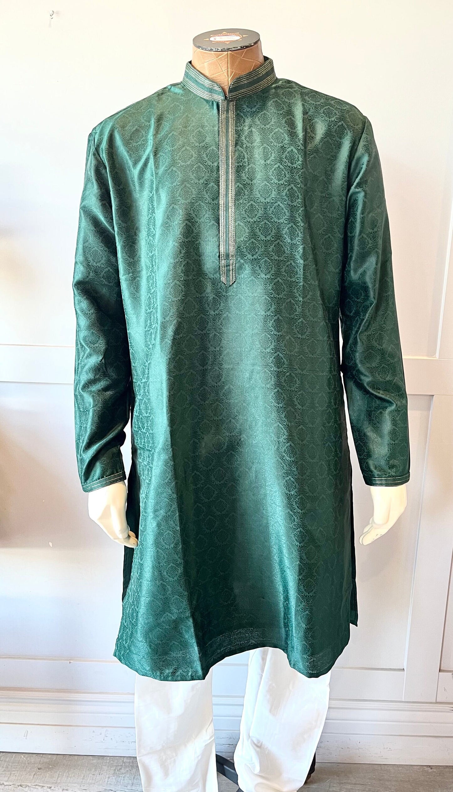 Dark Green kurta