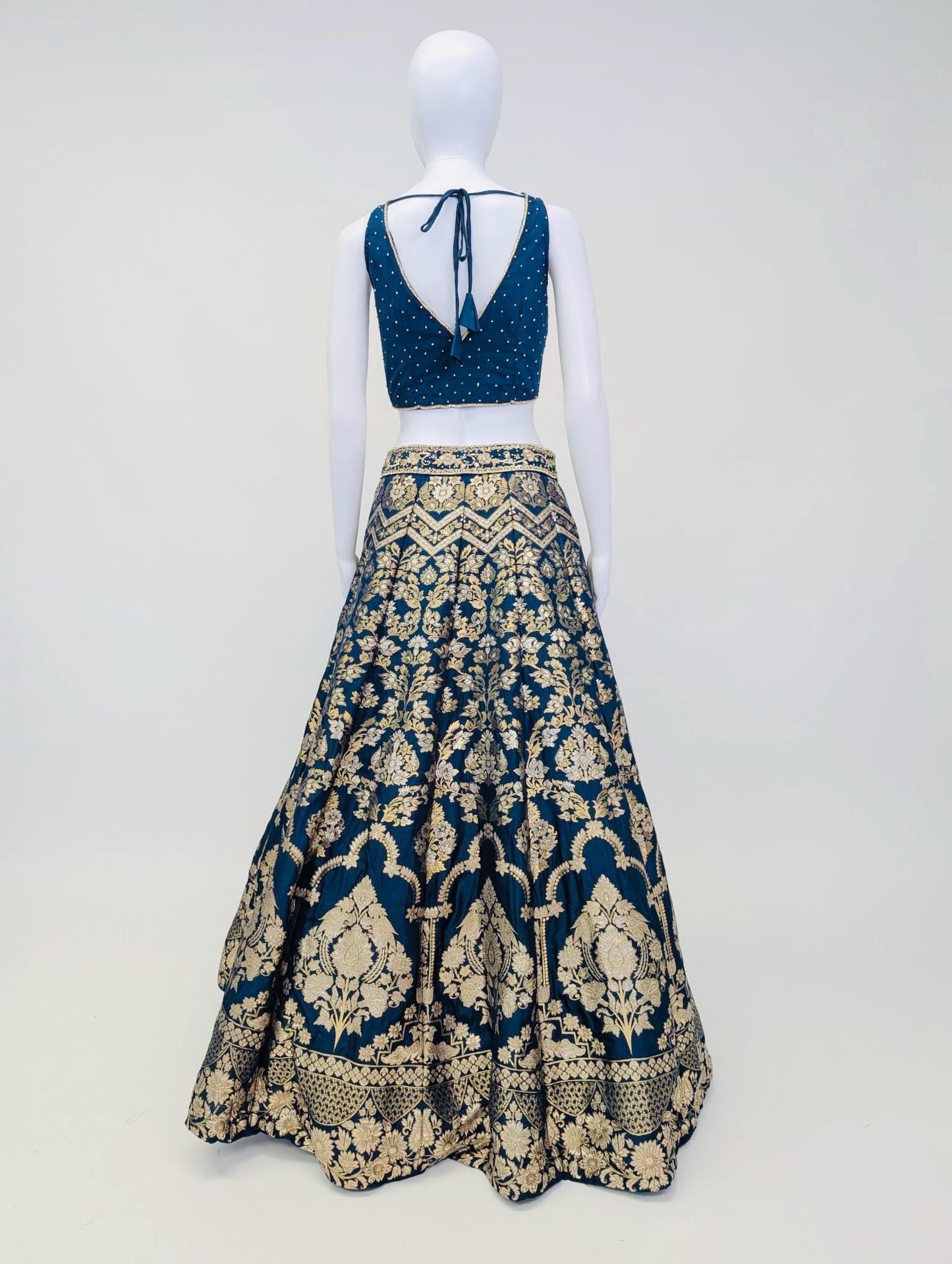 Navy Blue Color Lehnga