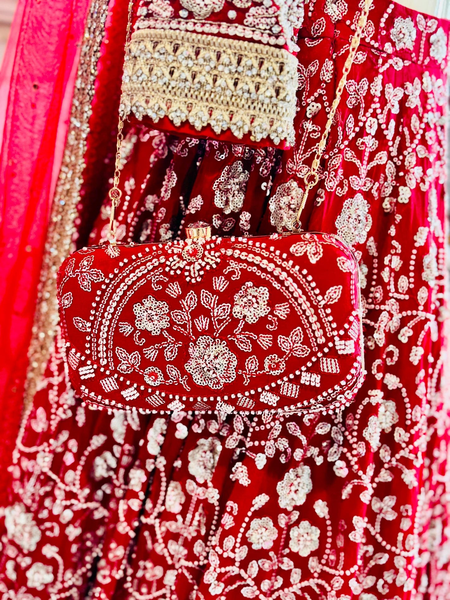 Red Bridal Color Lehnga