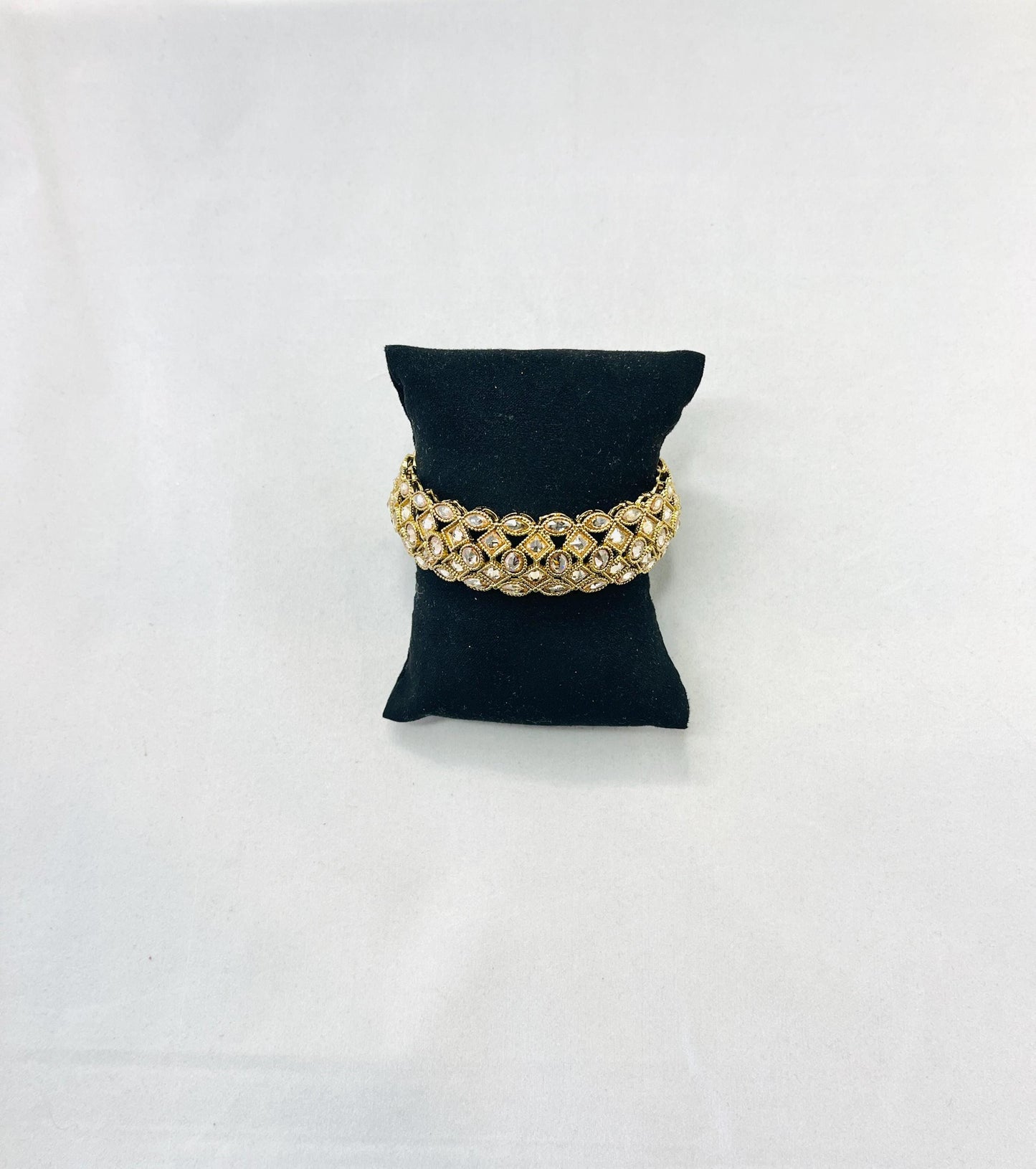 Gold-Toned Designed Bangle