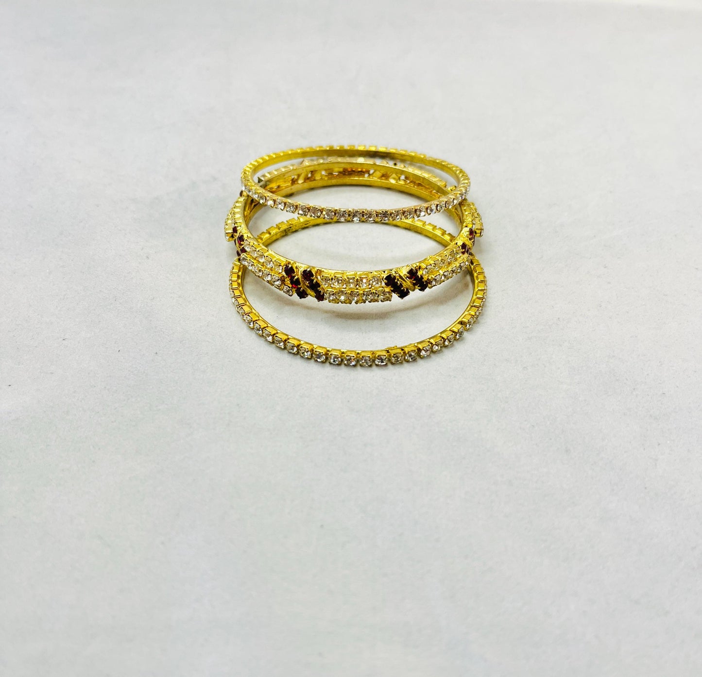 Gold-Toned Bangle Set