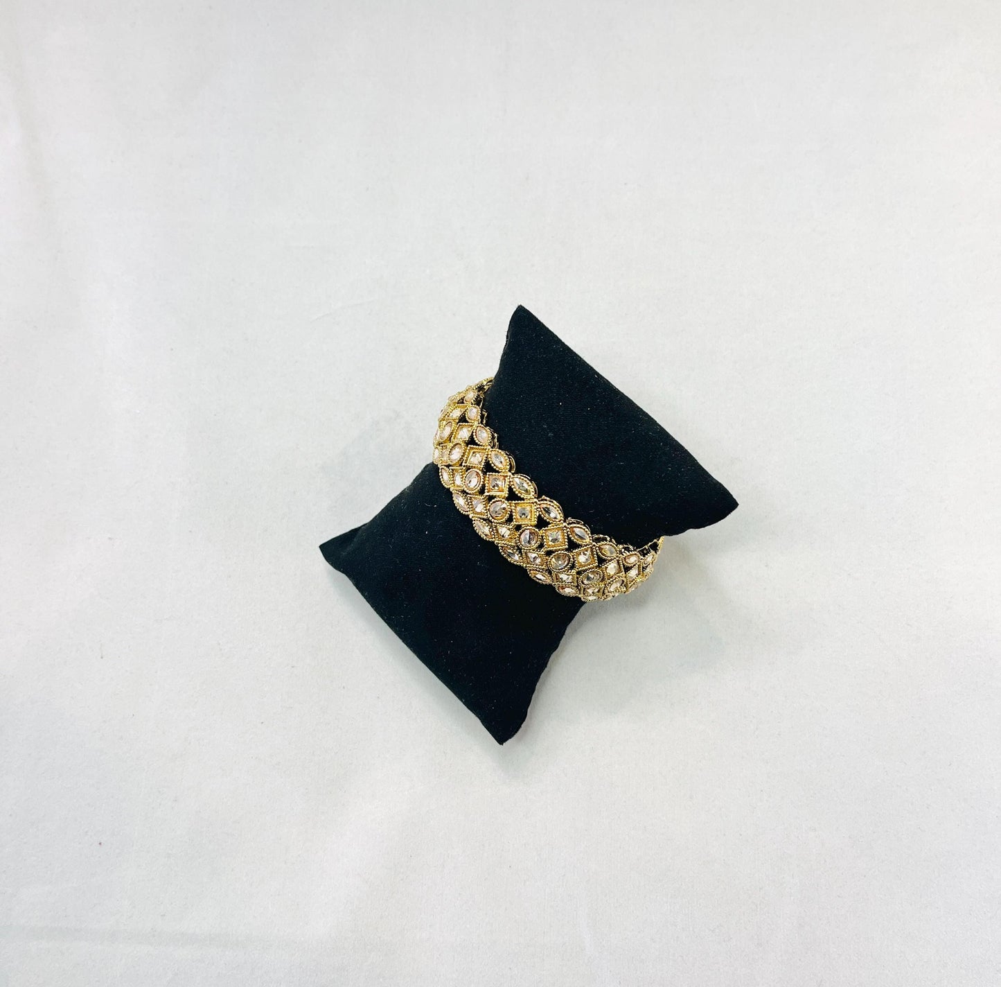Gold-Toned Designed Bangle