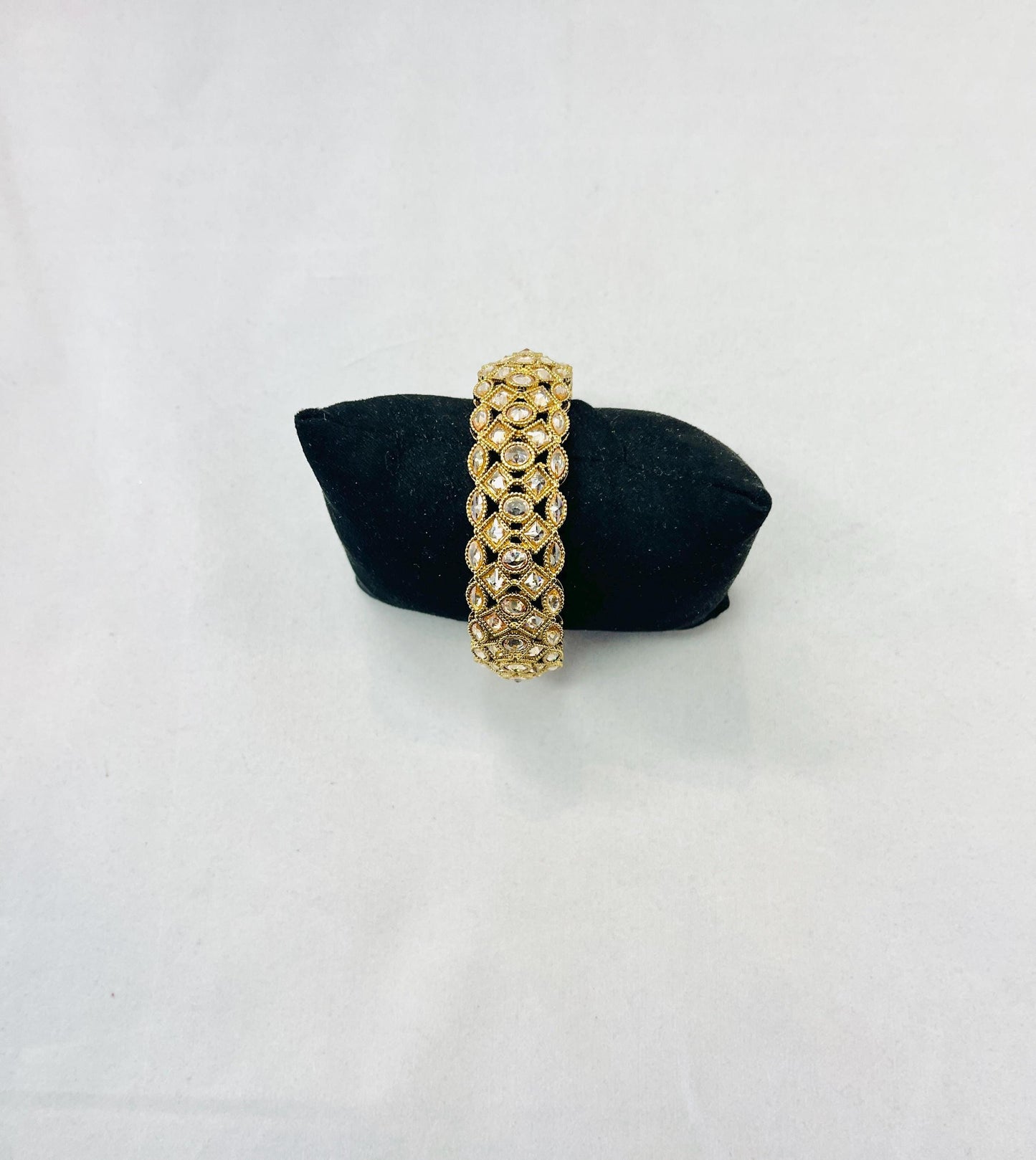 Gold-Toned Designed Bangle