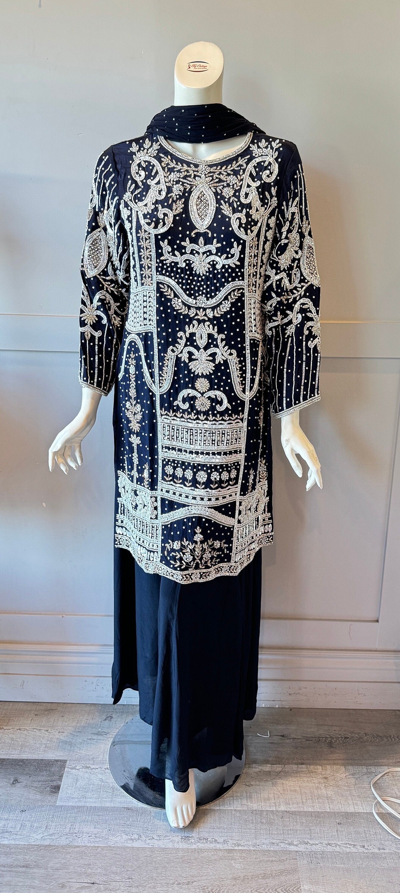 Blue Palazzo Set