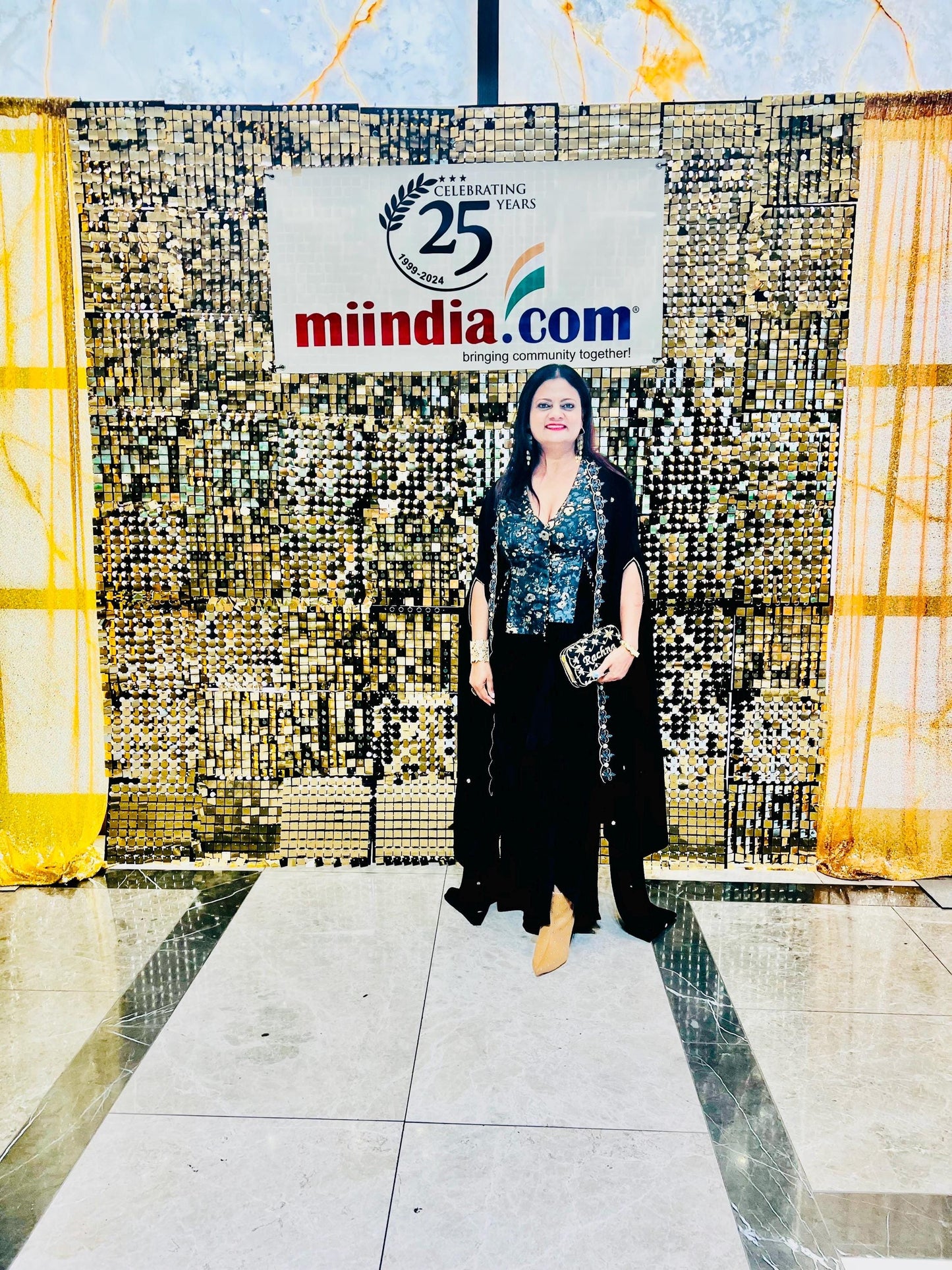Black Dhoti Readymade Dress