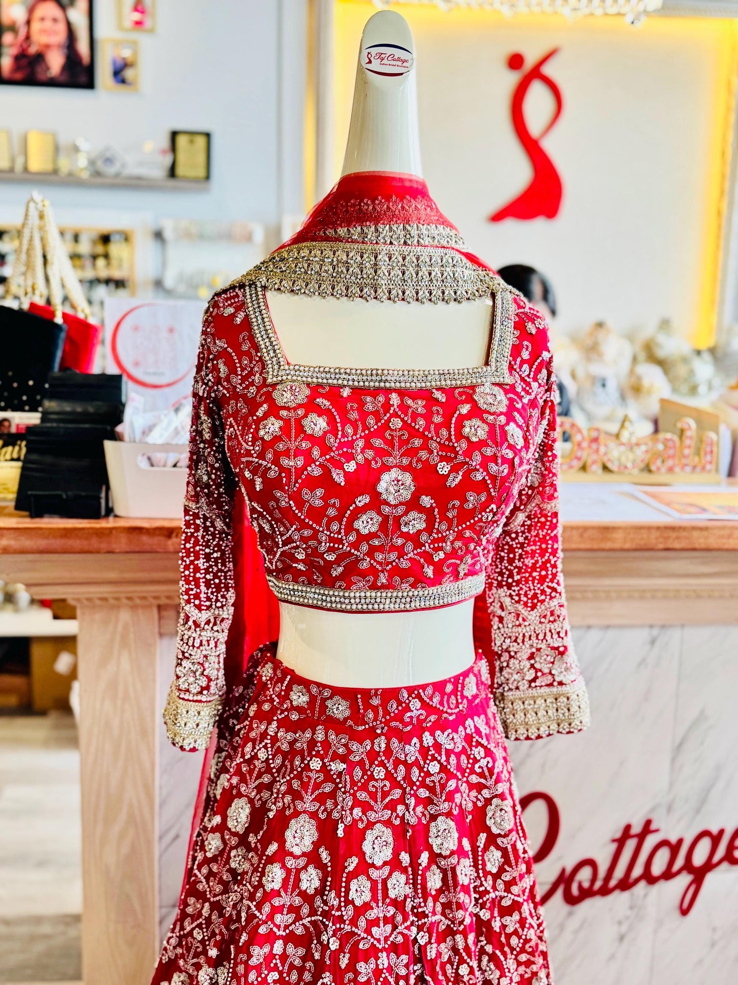 Red Bridal Color Lehnga