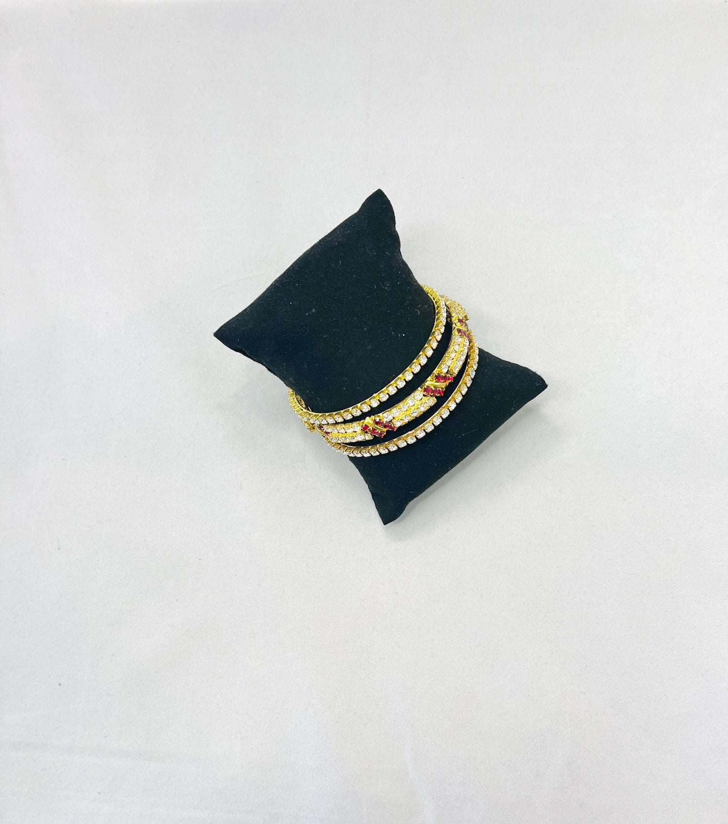 Gold-Toned Bangle Set