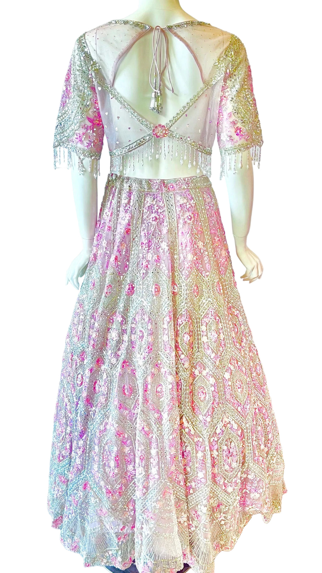 Lavender Color Bridal Lehnga