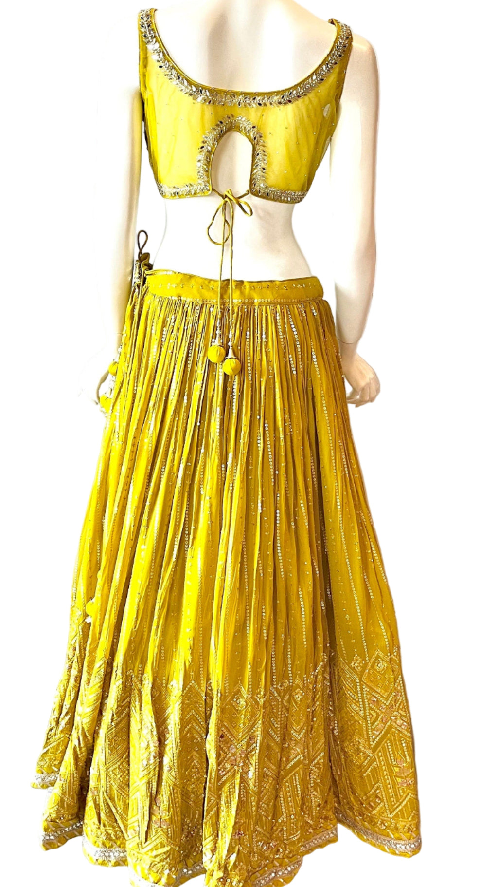 Green Lehnga