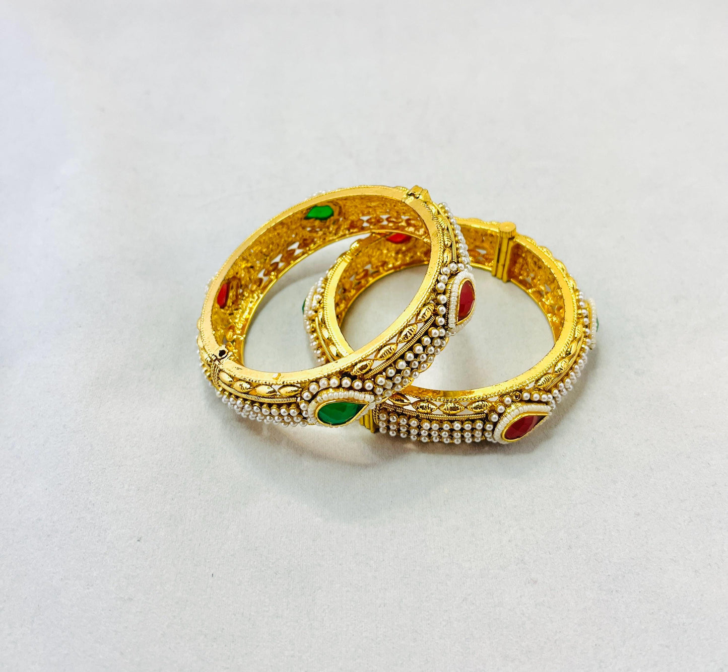 Gold Color Bangle Set