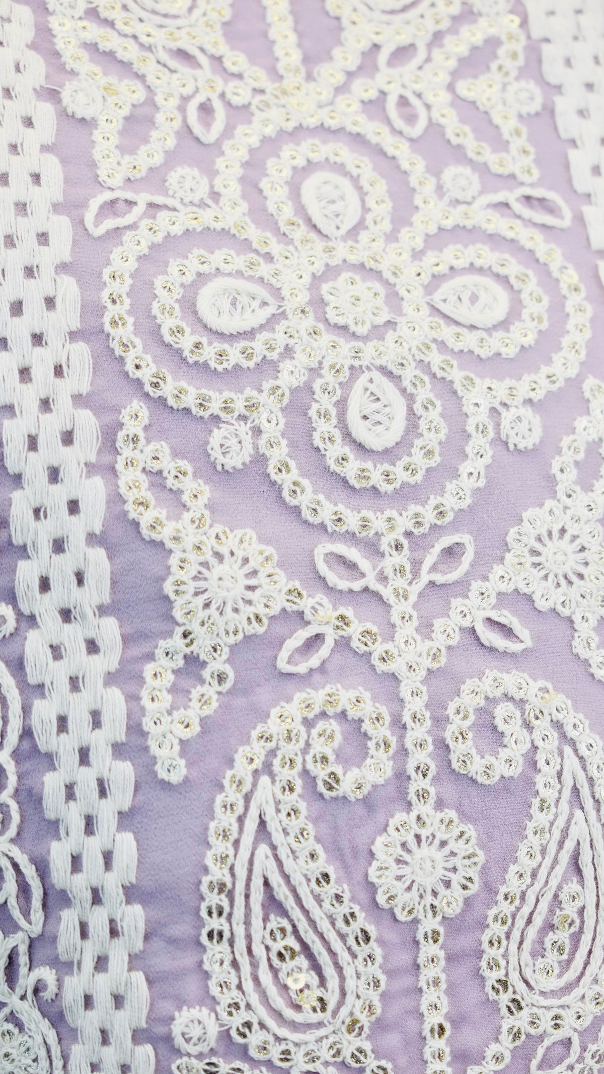 Lavender Color Indo-Western Set