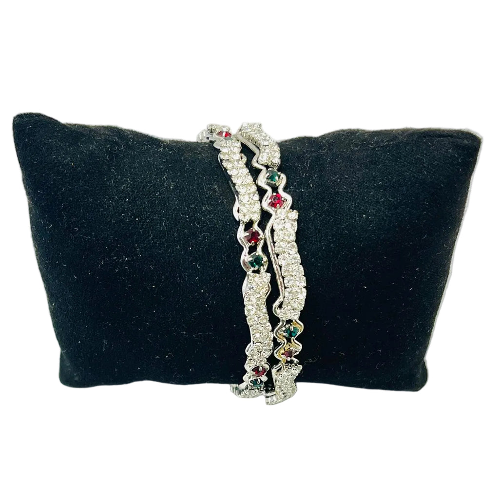 Silver-Coated Bangle