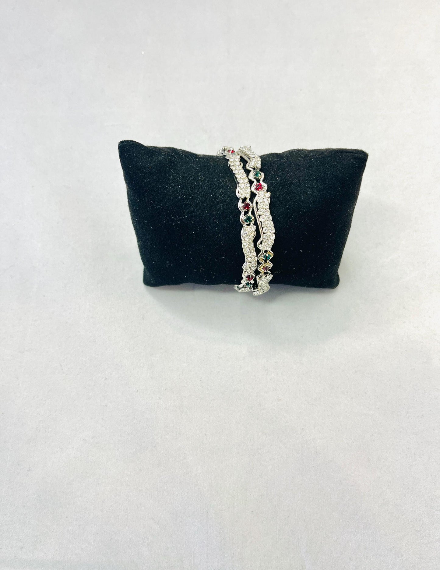 Silver-Coated Bangle