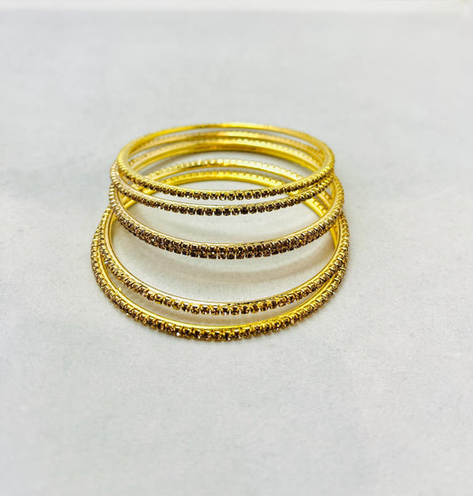 Gold-Colored Bangles
