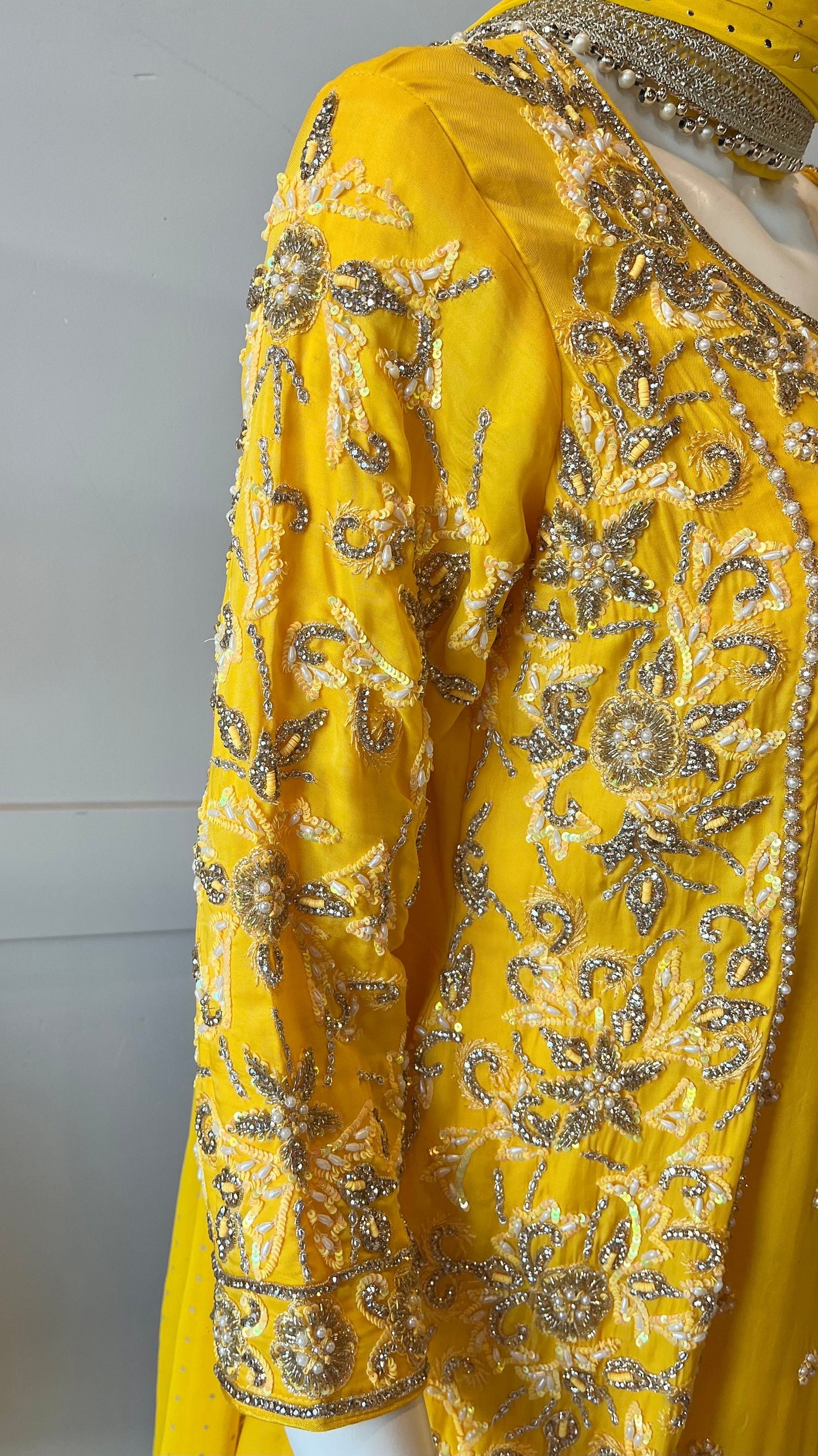 Yellow palazzo set