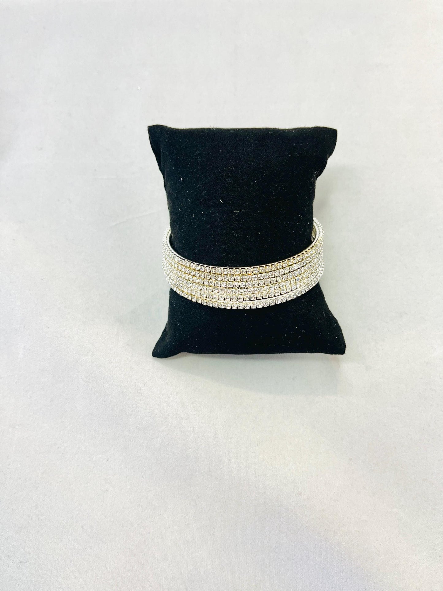 Silver-Colored Bangles