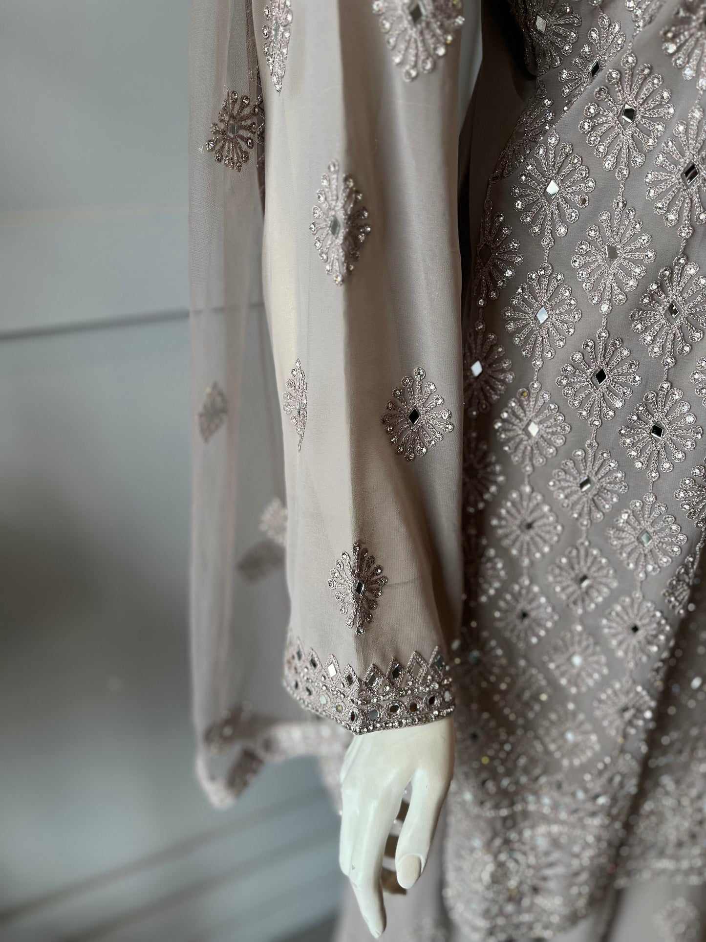 Grey Palazzo Set
