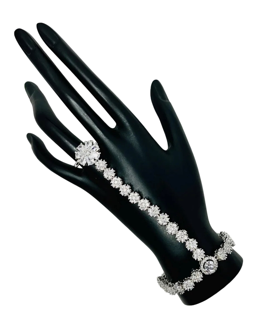 Hand Bracelet with Ring