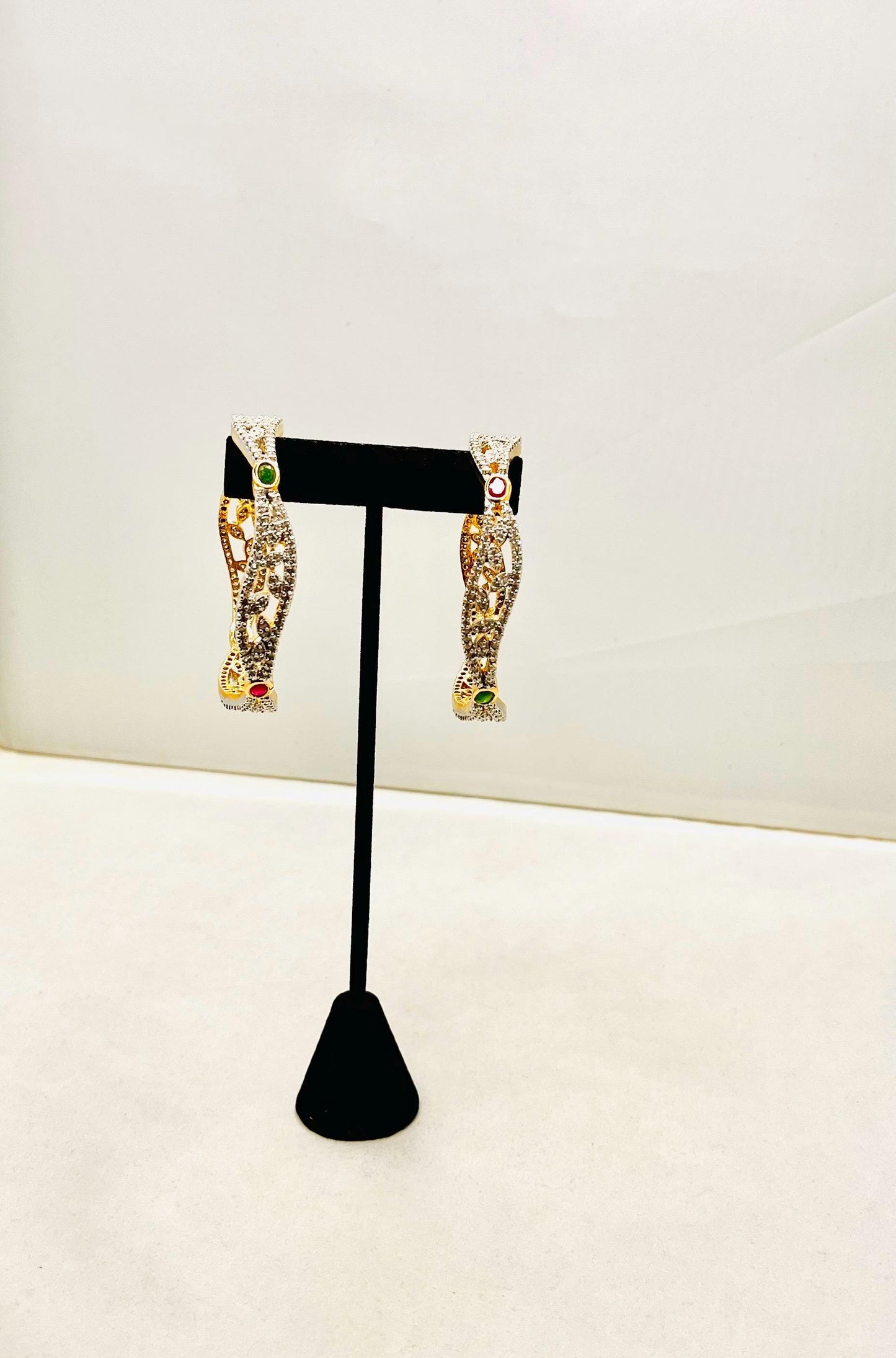 Crystal Diamond Stone Bangles