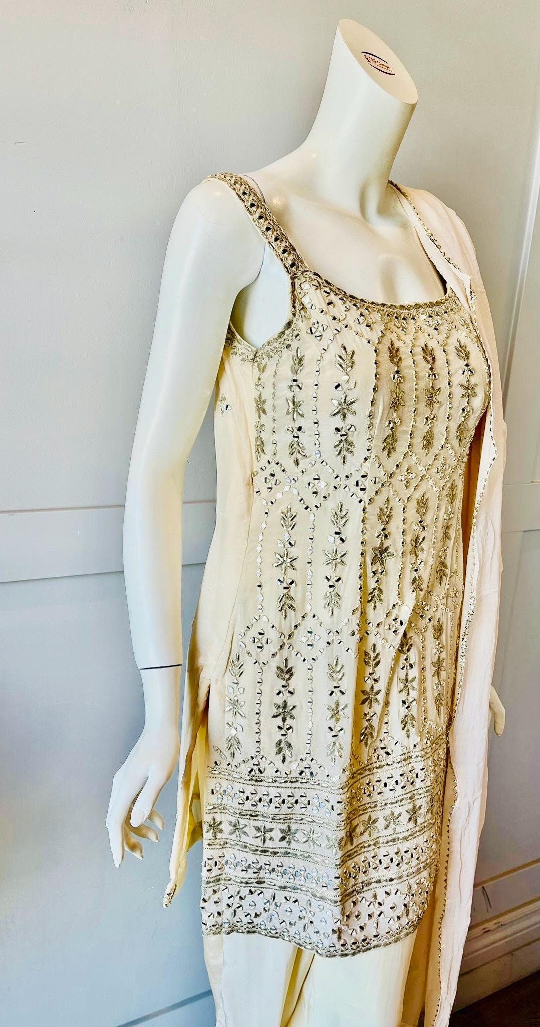 Cream Palazzo Set