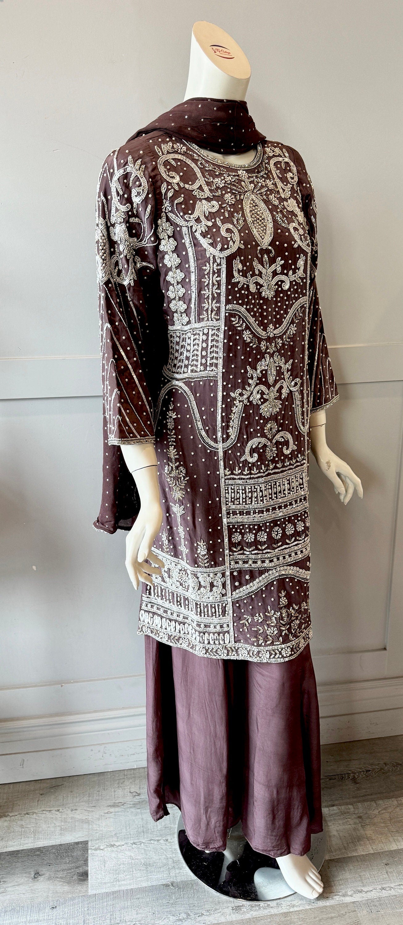Mauve Palazzo Set