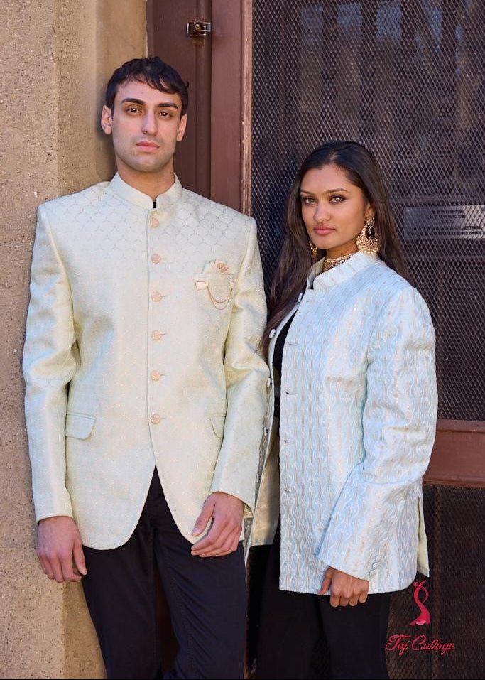 Light Green Color Jacket