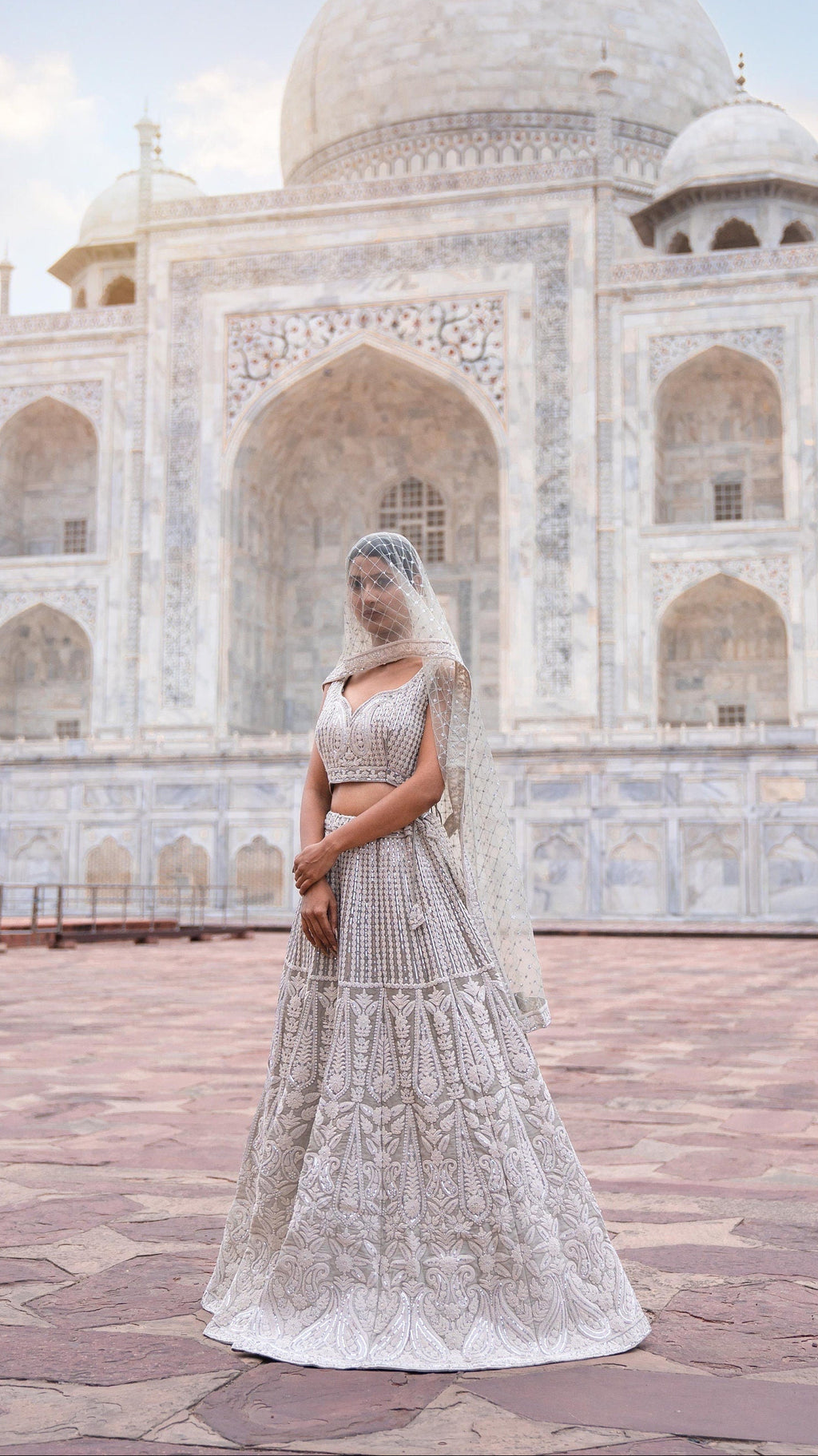 Sage Green Lehnga