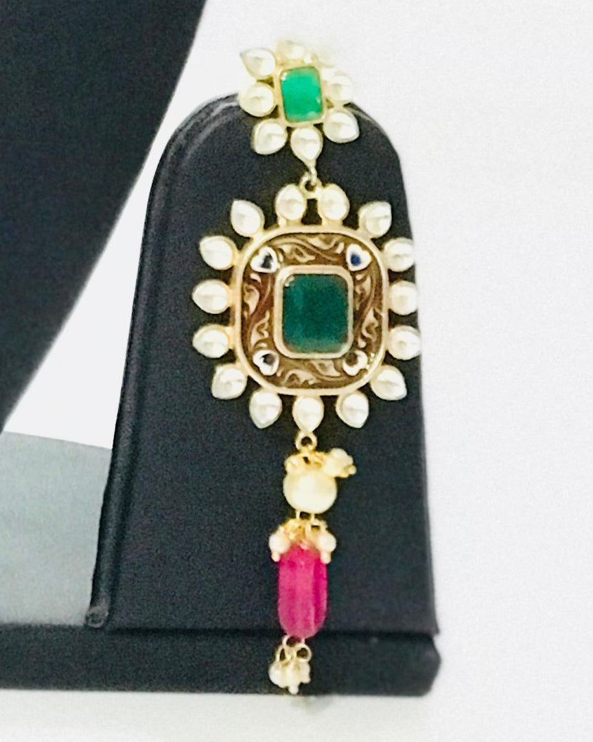 Kundan Choker Necklace Set