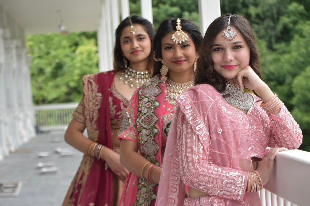 Blush Pink Bridal Lehnga Set