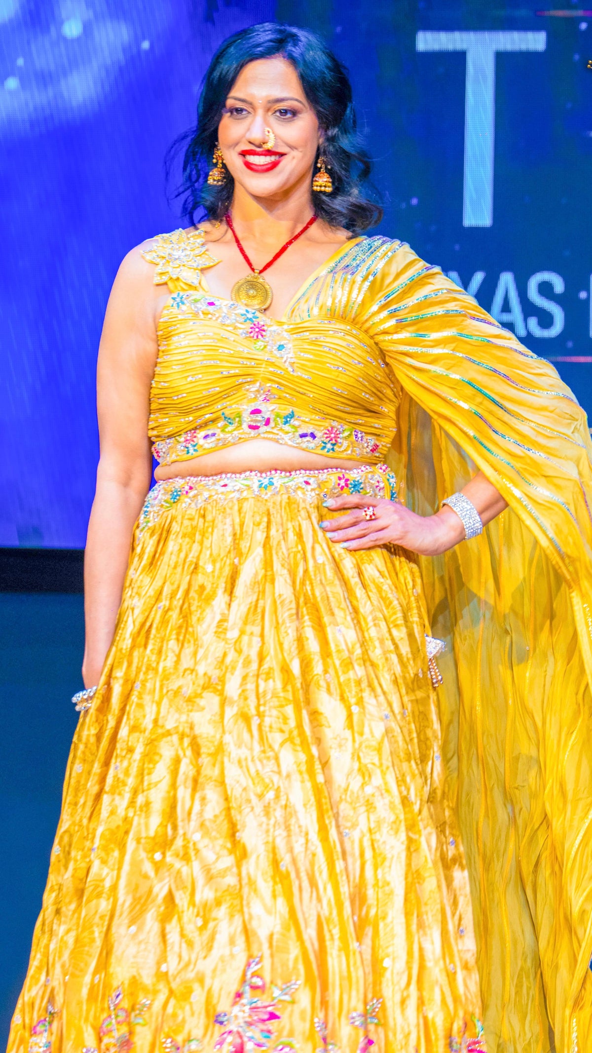 Yellow Color Lehnga Set