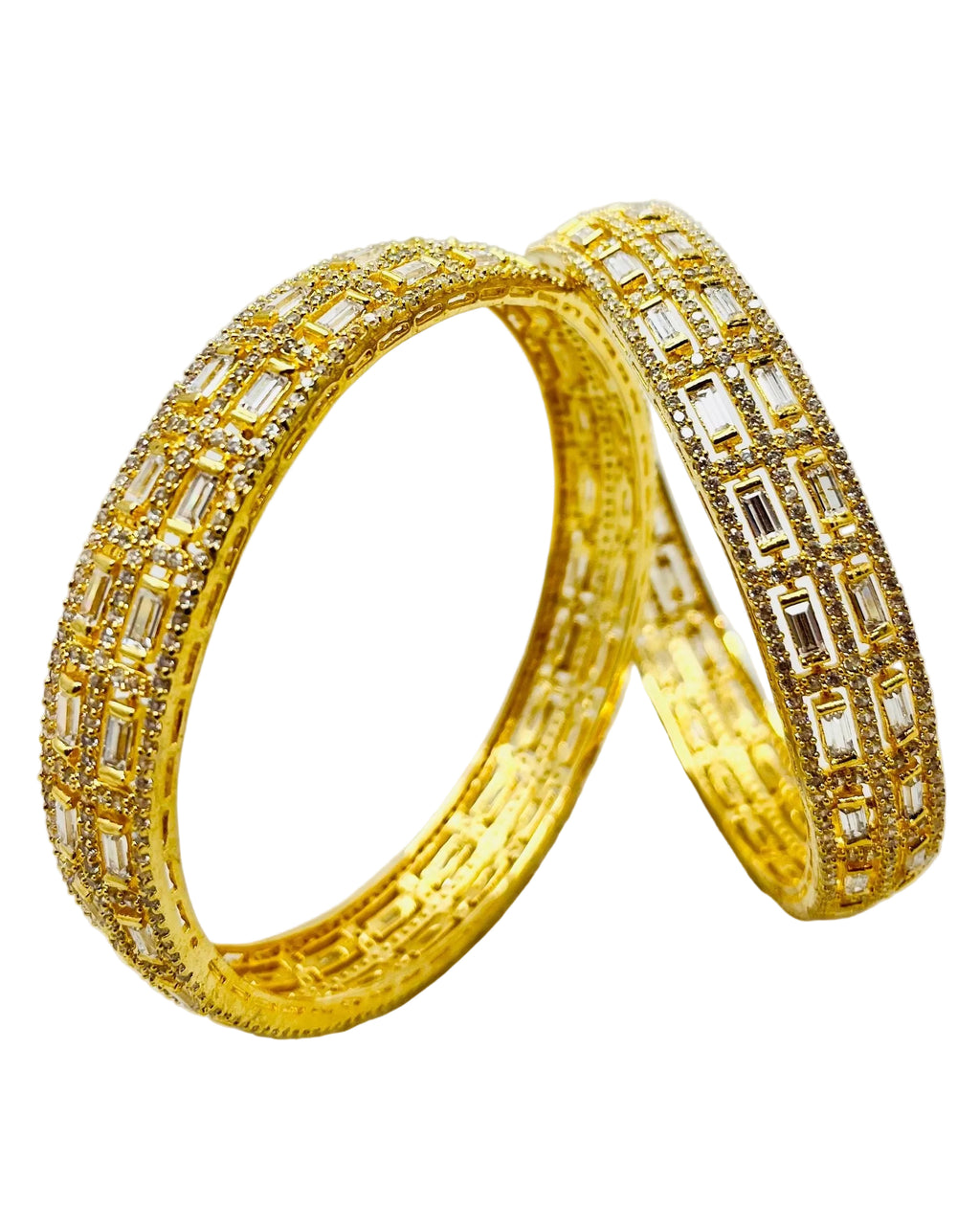 Golden Stone Bangles