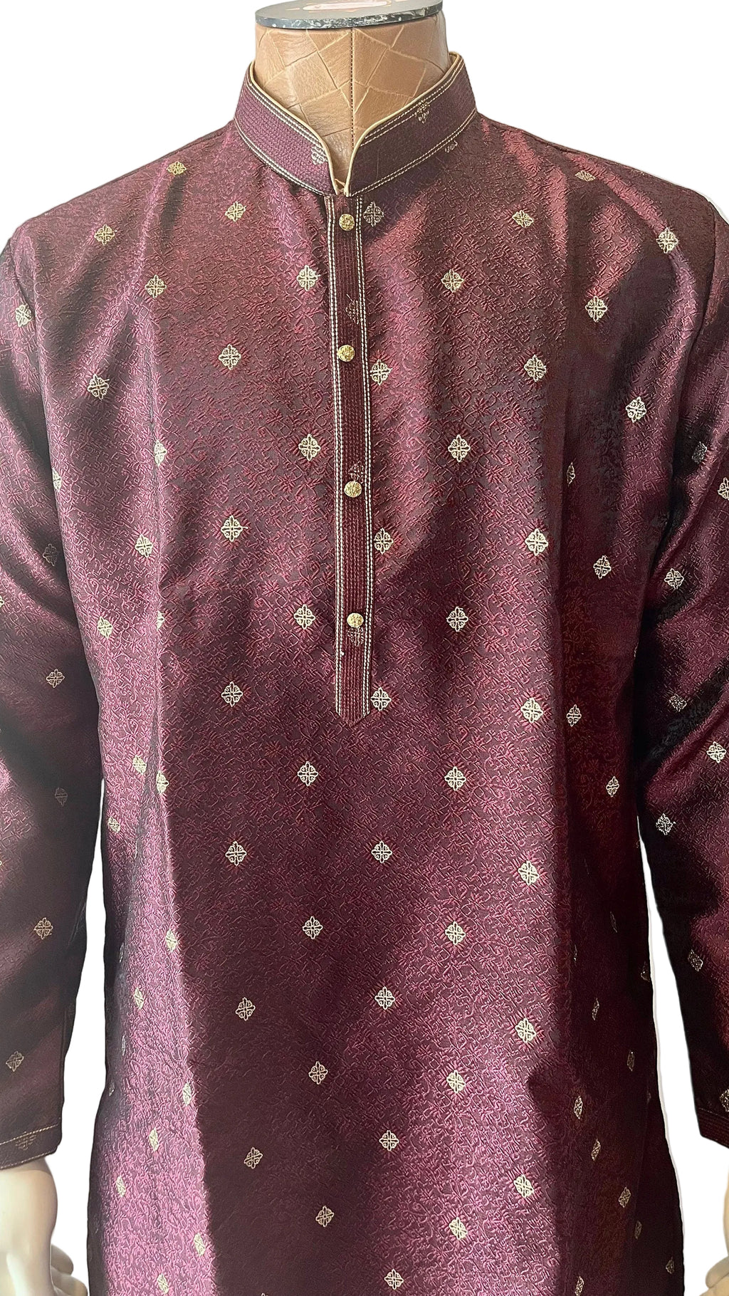 Wine Color Kurta