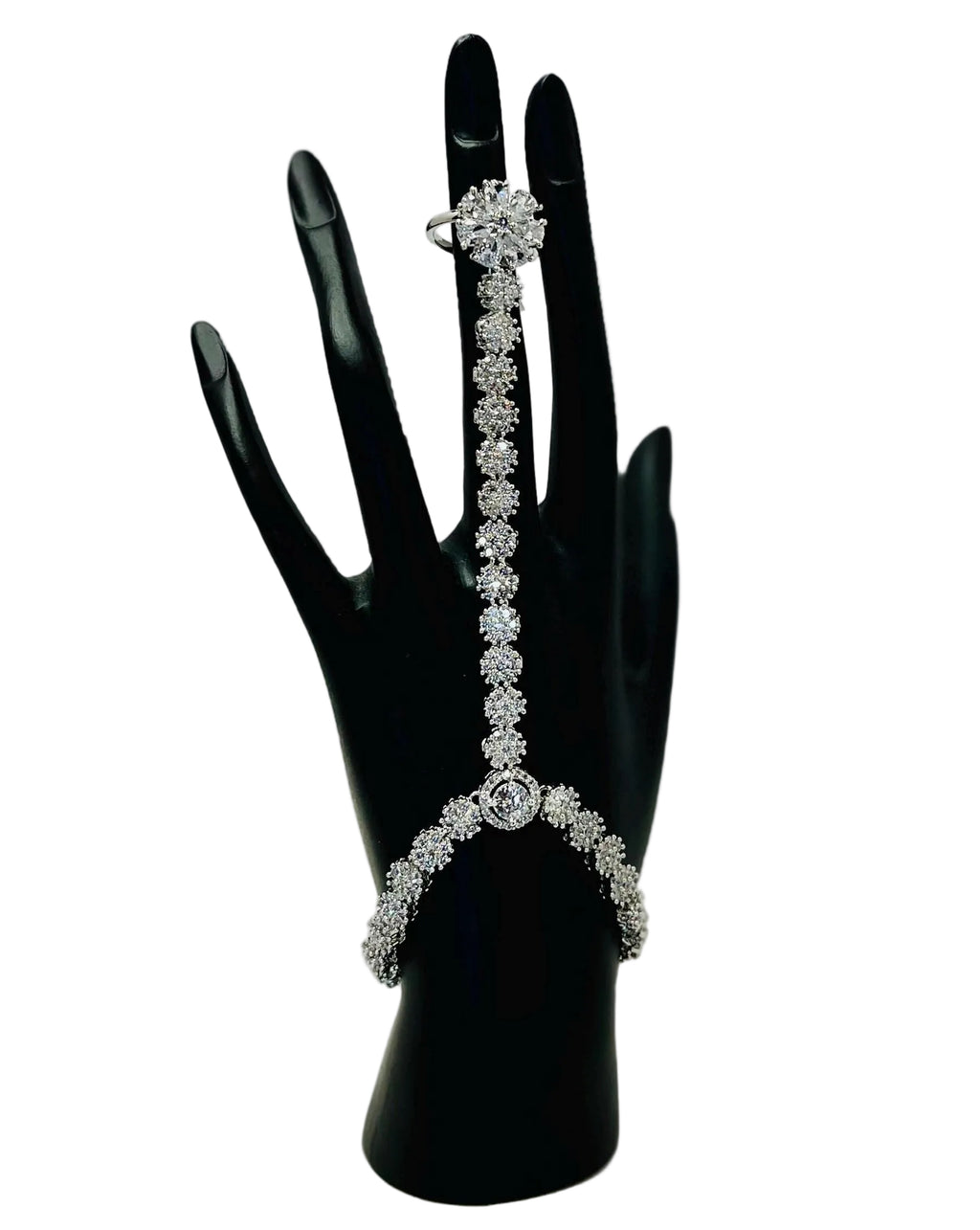 Hand Bracelet with Ring