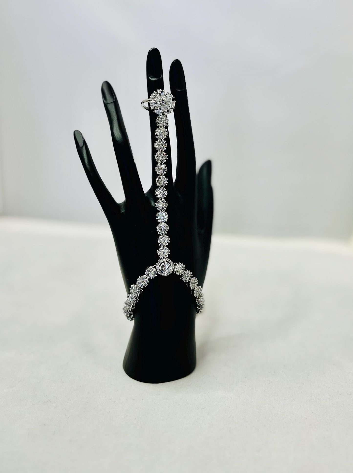 Hand Bracelet with Ring