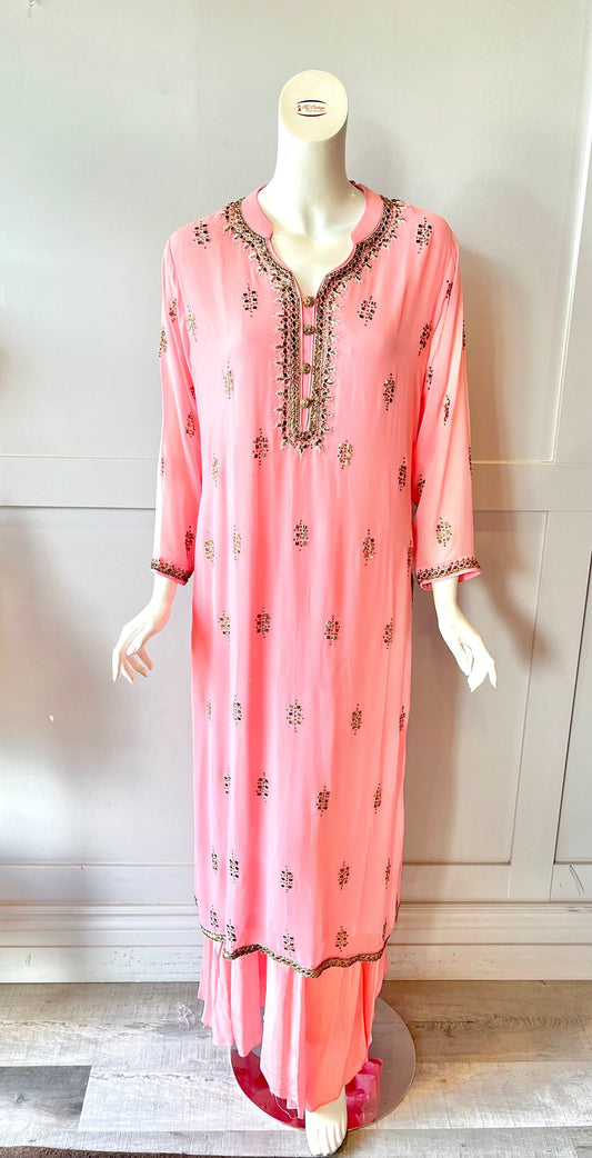 Pink Palazzo Set
