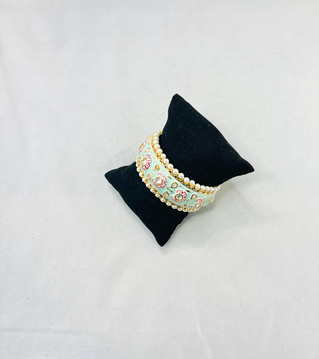 Light Blue Meenakari Bracelet