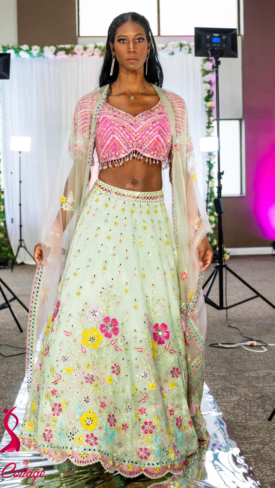 Light Green Bridal Lehnga