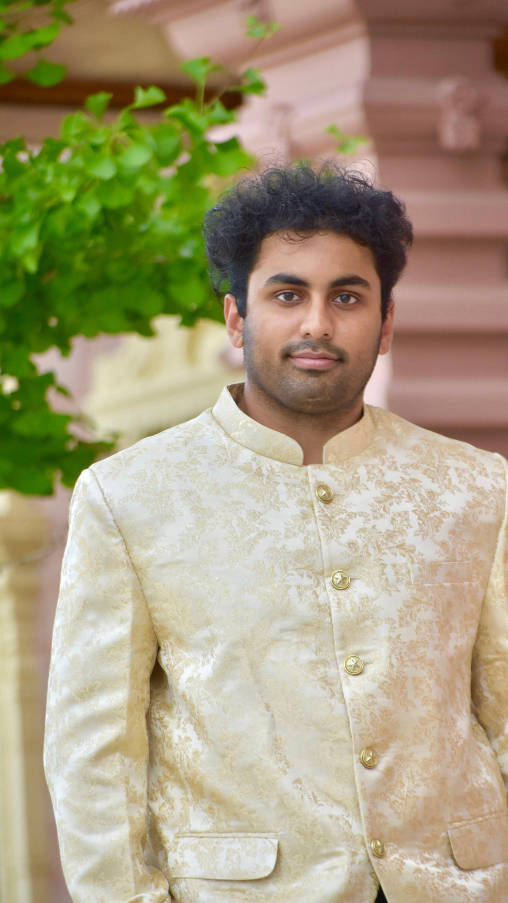 Jodhpuri Gold Color Set