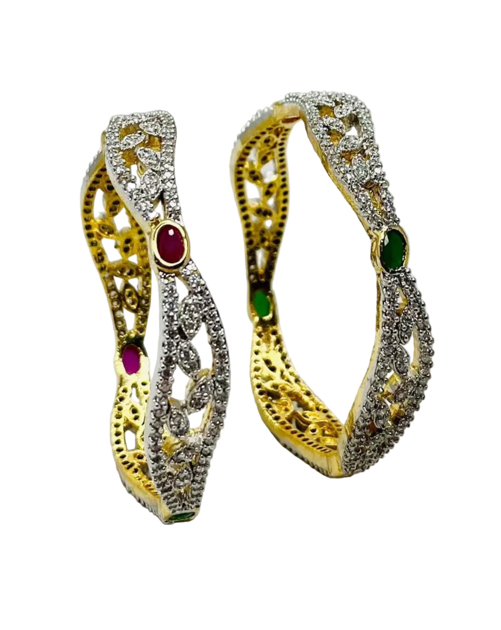 Crystal Diamond Stone Bangles