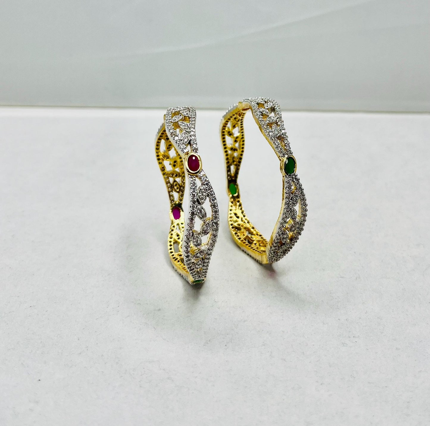 Crystal Diamond Stone Bangles
