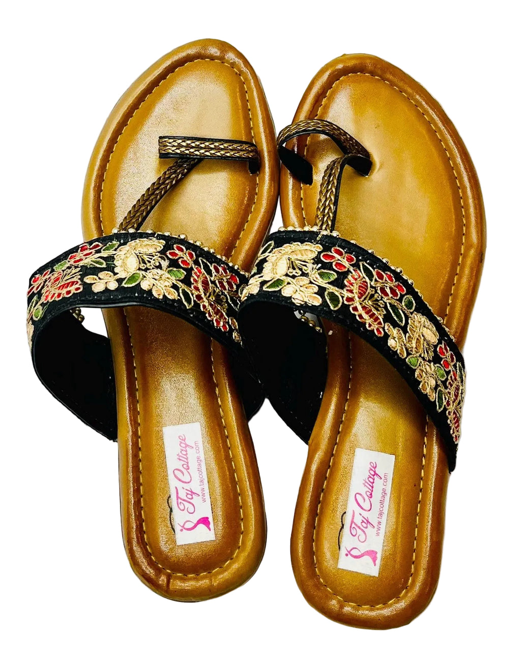 Golden Brown Color Sandals