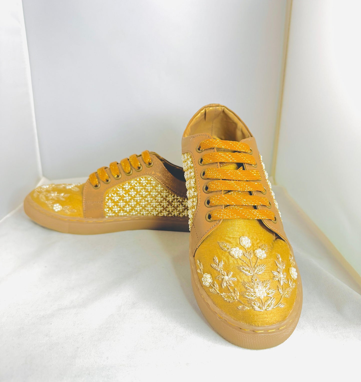 Fancy Golden Sneakers